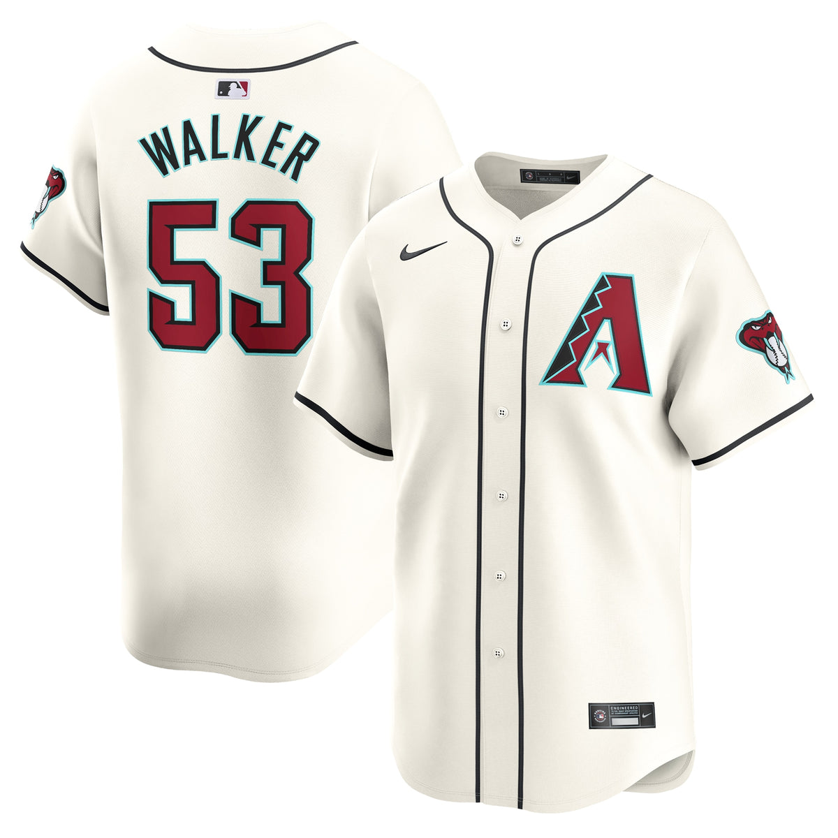 Christian Walker Arizona Diamondbacks Nike Home Limited Player Jersey White