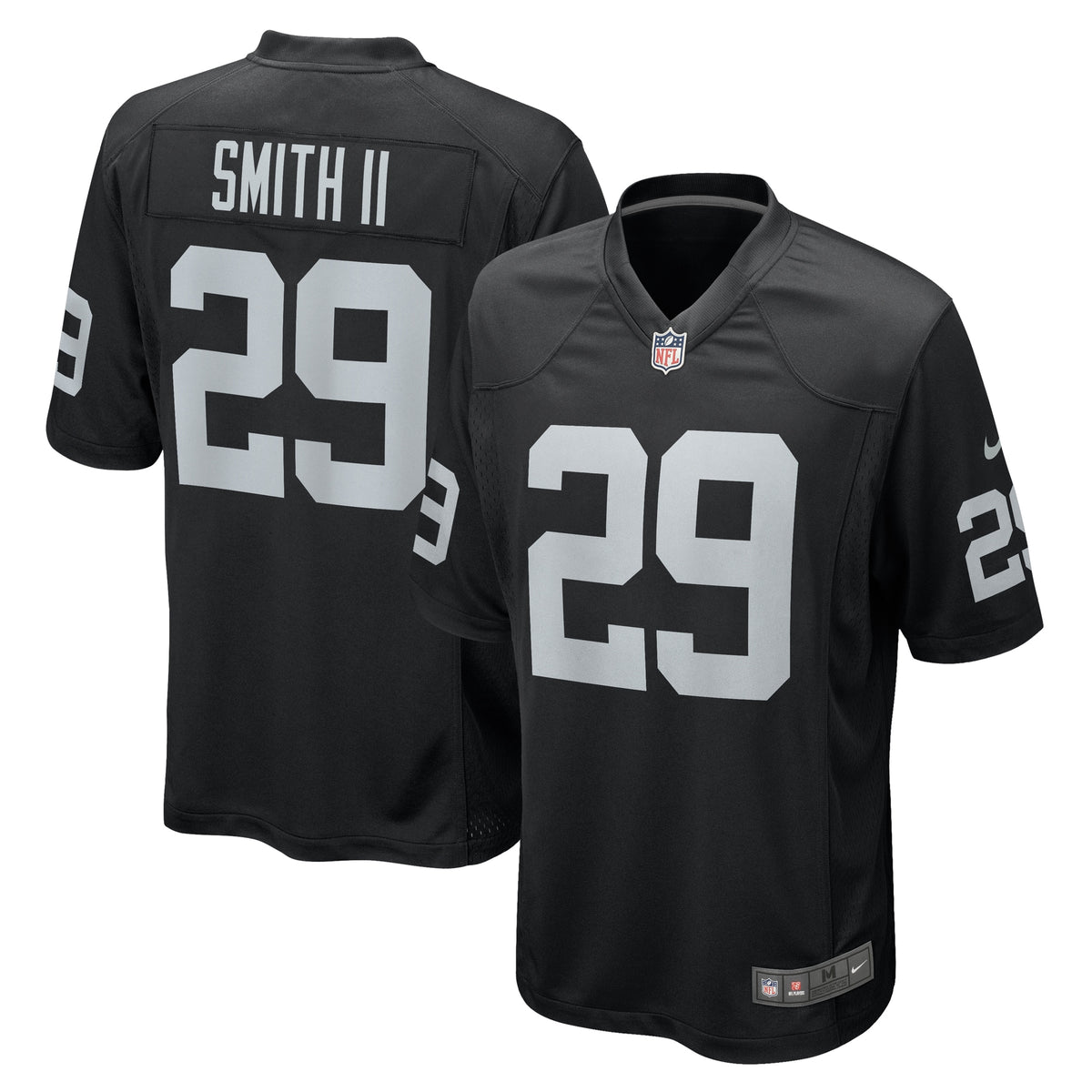 Christopher Smith II Las Vegas Raiders Nike Team Game Jersey Black