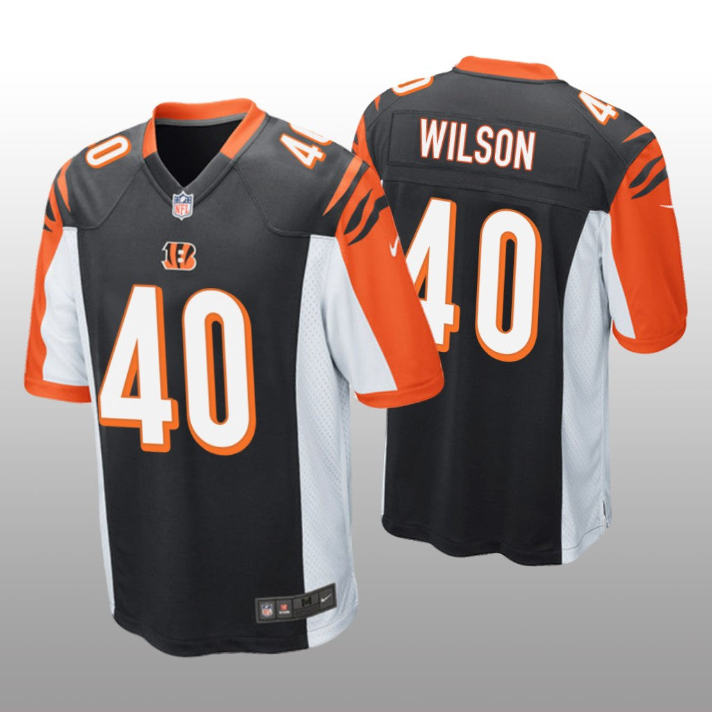 Cincinnati Bengals #40 Black Brandon Wilson Pro Line Jersey Youth