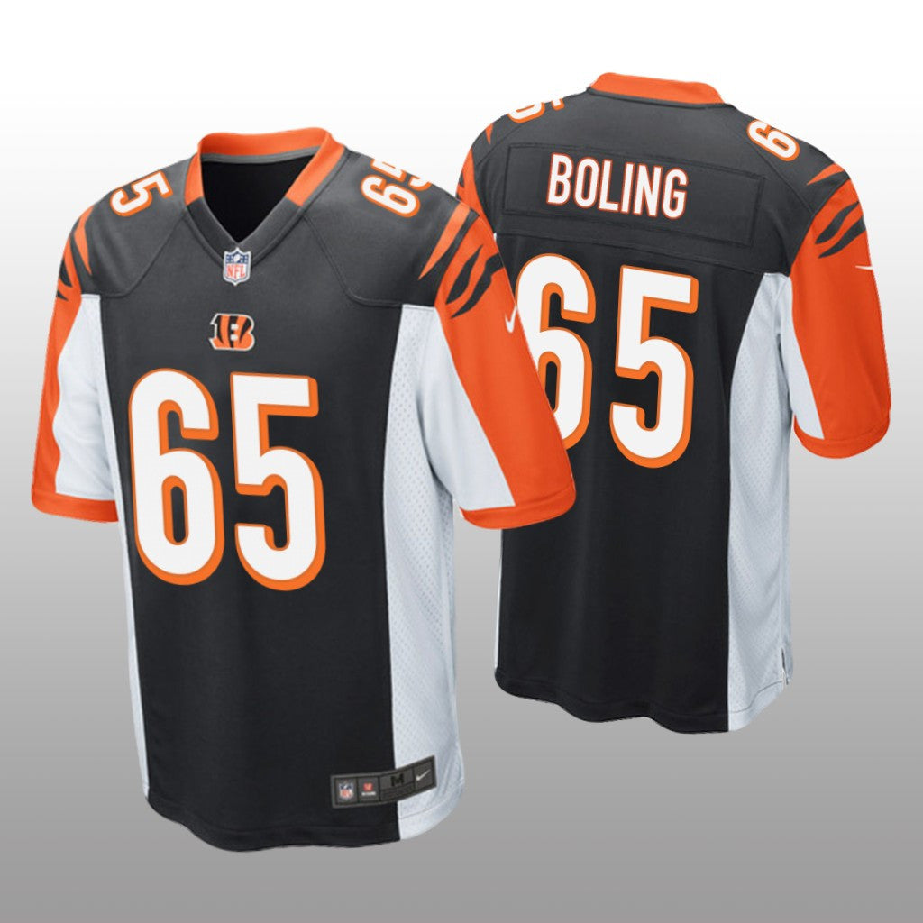Cincinnati Bengals #65 Black Clint Boling Pro Line Jersey Youth