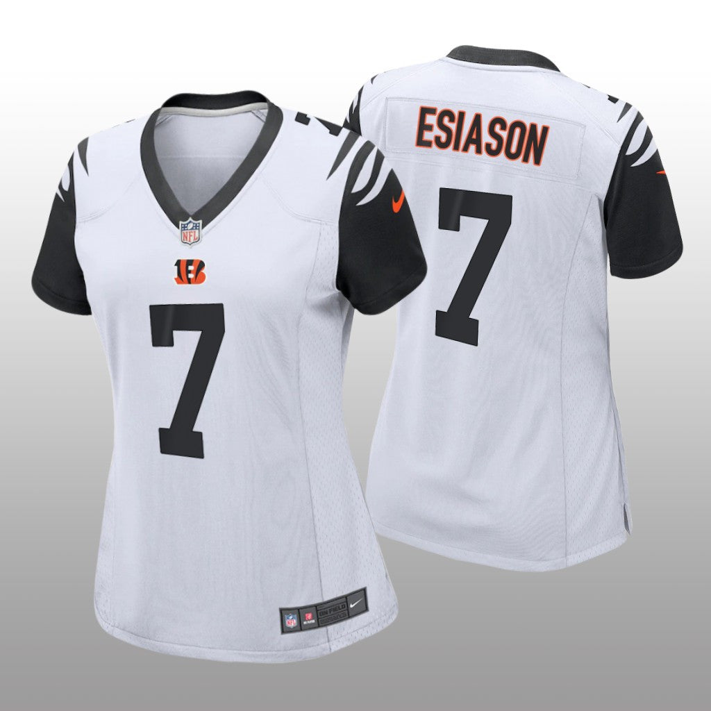 Cincinnati Bengals Boomer Esiason Black Jersey Alternate Game Women's