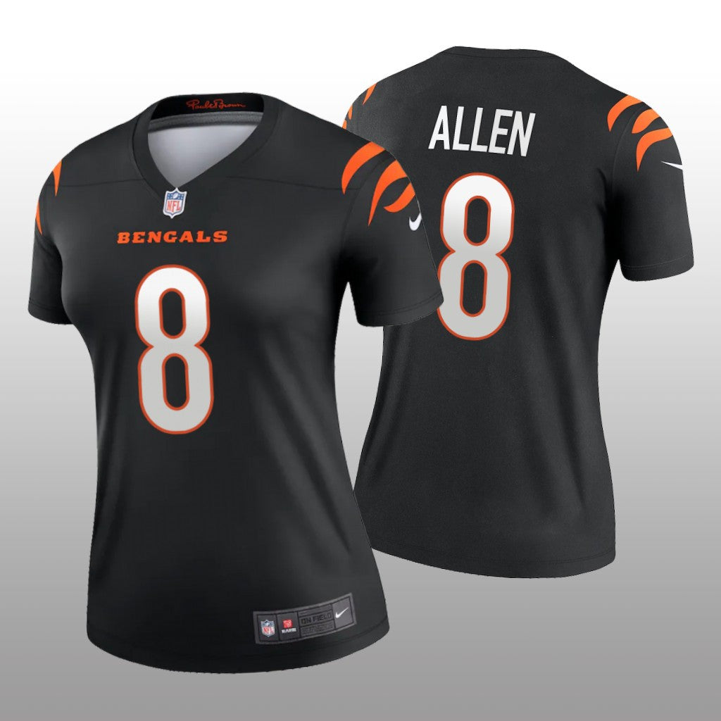 Cincinnati Bengals Brandon Allen Black Jersey Legend Women's