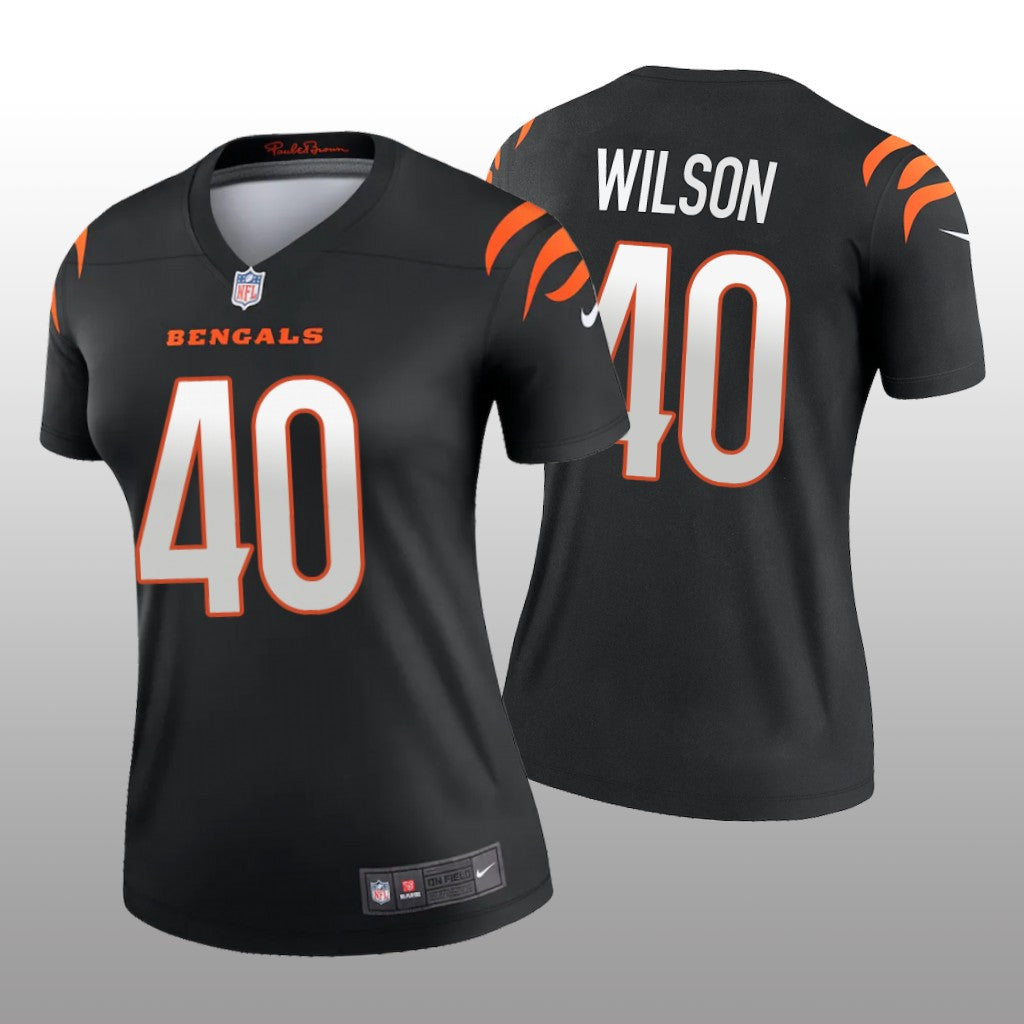 Cincinnati Bengals Brandon Wilson Black Jersey Legend Women's
