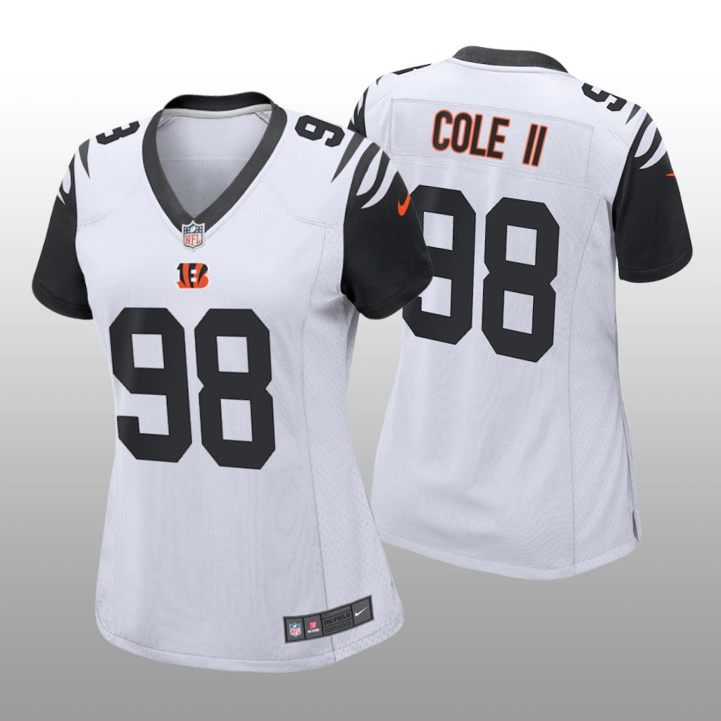 Cincinnati Bengals D.J. Reader Black Jersey Alternate Game Women's