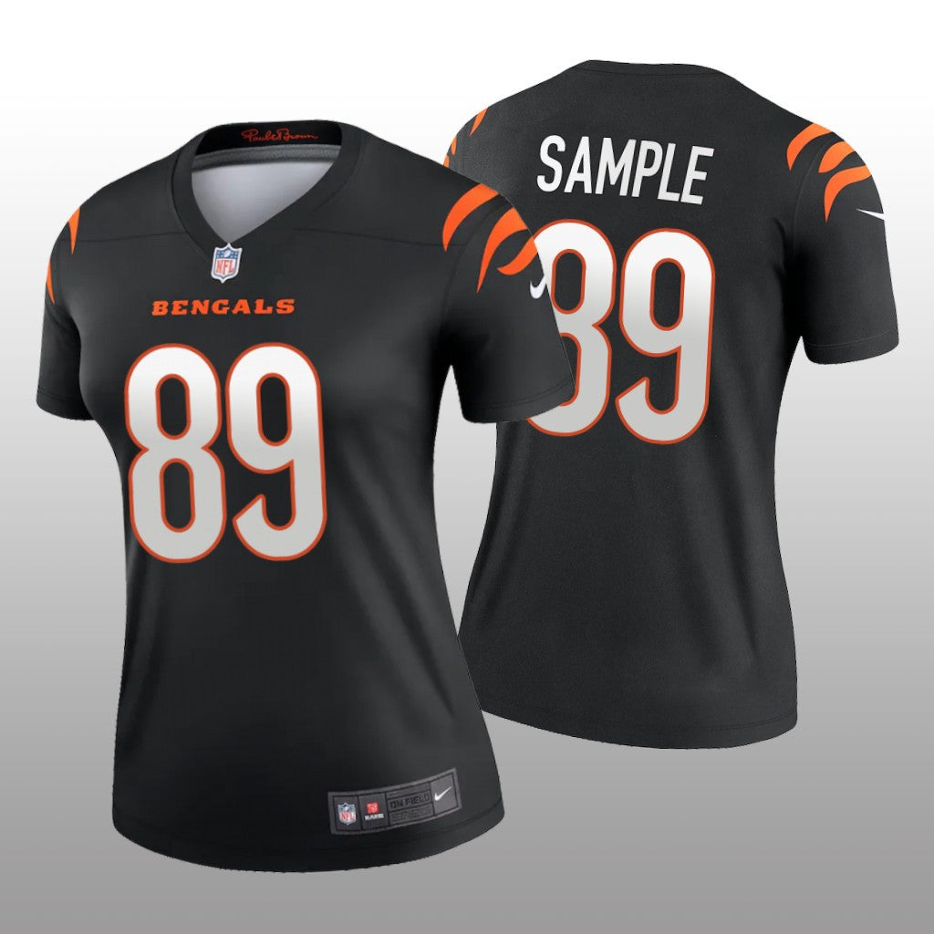 Cincinnati Bengals Drew Sample Black Jersey Legend Women's