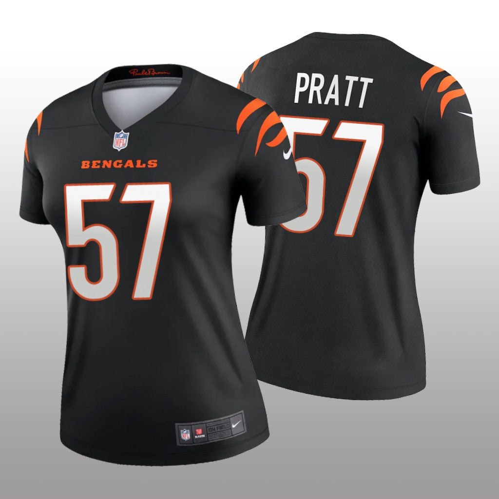 Cincinnati Bengals Germaine Pratt Black Jersey Legend Women's