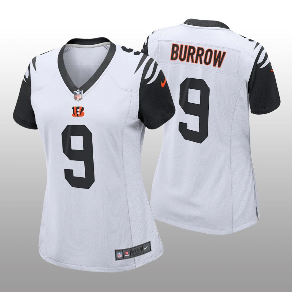 Cincinnati Bengals Joe Burrow Black Jersey Alternate Game Women's