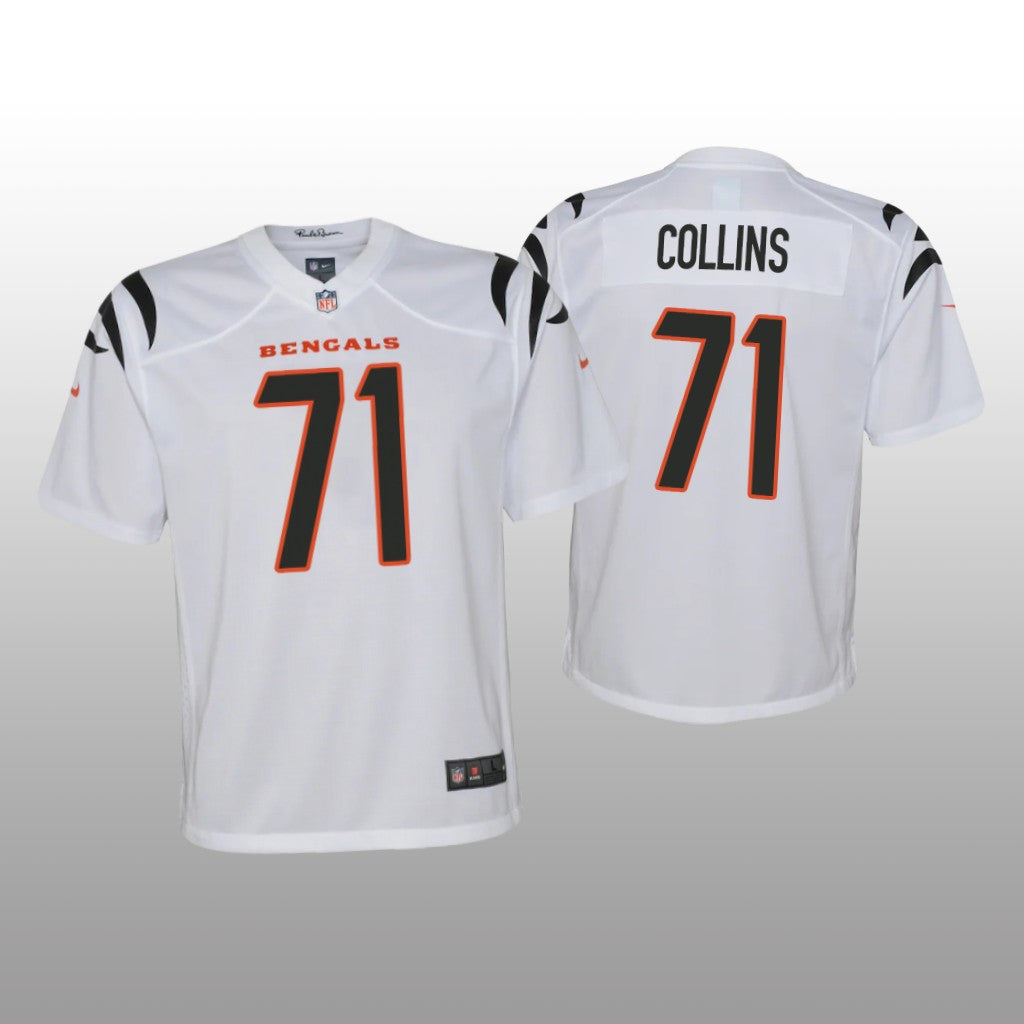 Cincinnati Bengals La&'el Collins White Jersey Game Youth