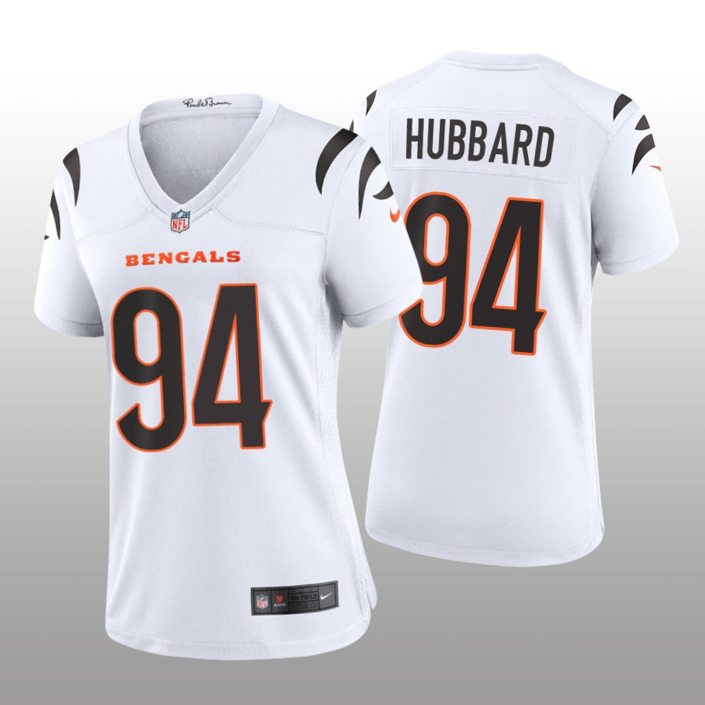 Cincinnati Bengals Sam Hubbard White Jersey Game Women's