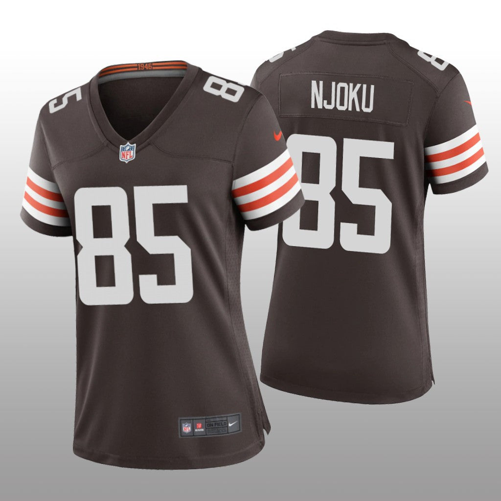 Cleveland Browns David Njoku Brown Jersey Game Women's
