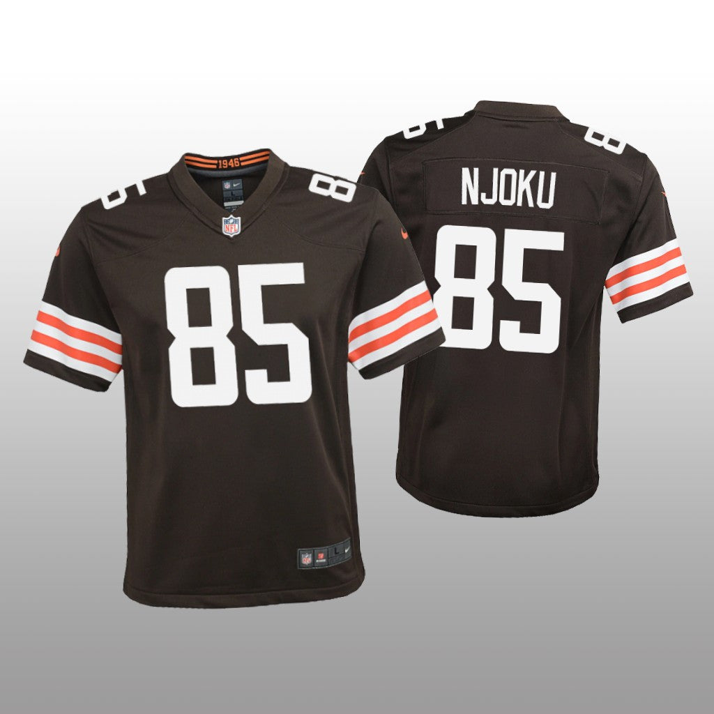 Cleveland Browns David Njoku Brown Jersey Game Youth