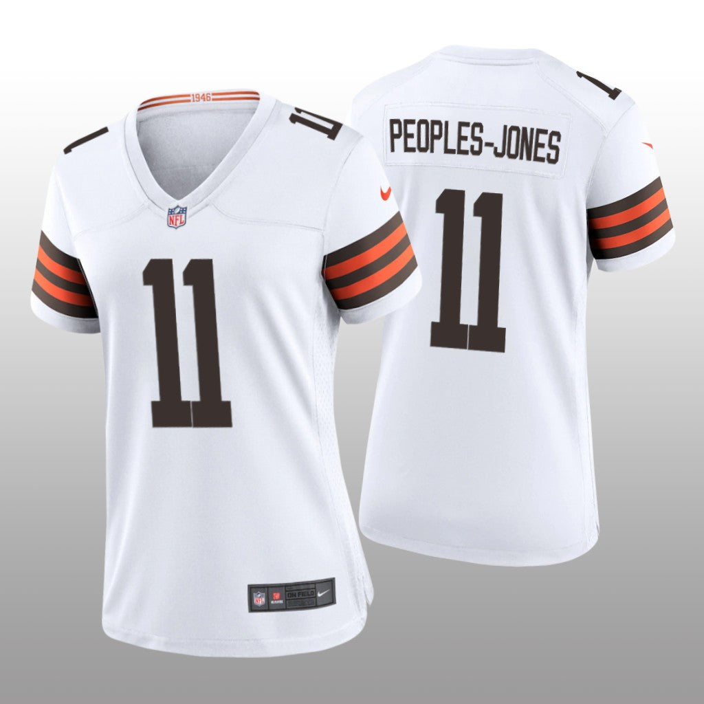 Cleveland Browns Donovan Peoples-Jones White Jersey Game Women's