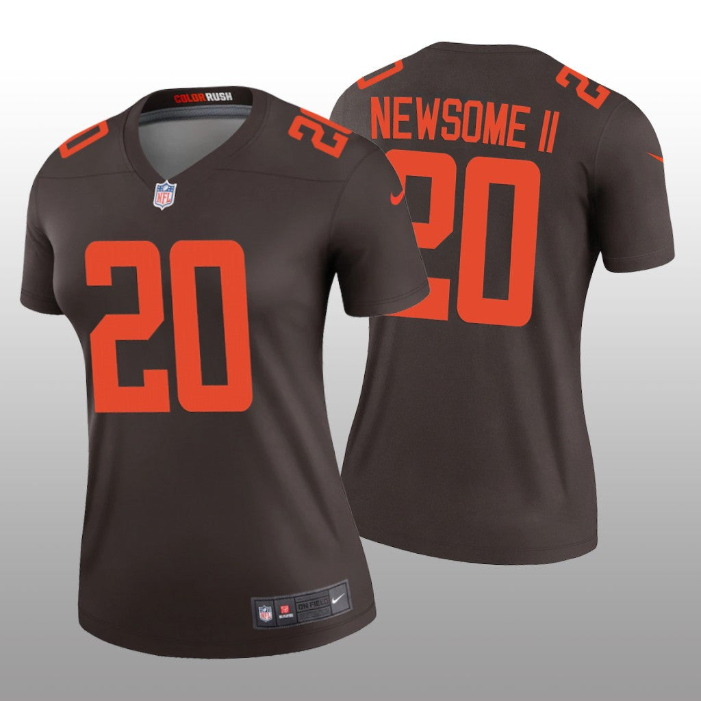 Cleveland Browns Greg Newsome II Brown Jersey Alternate Legend Women's