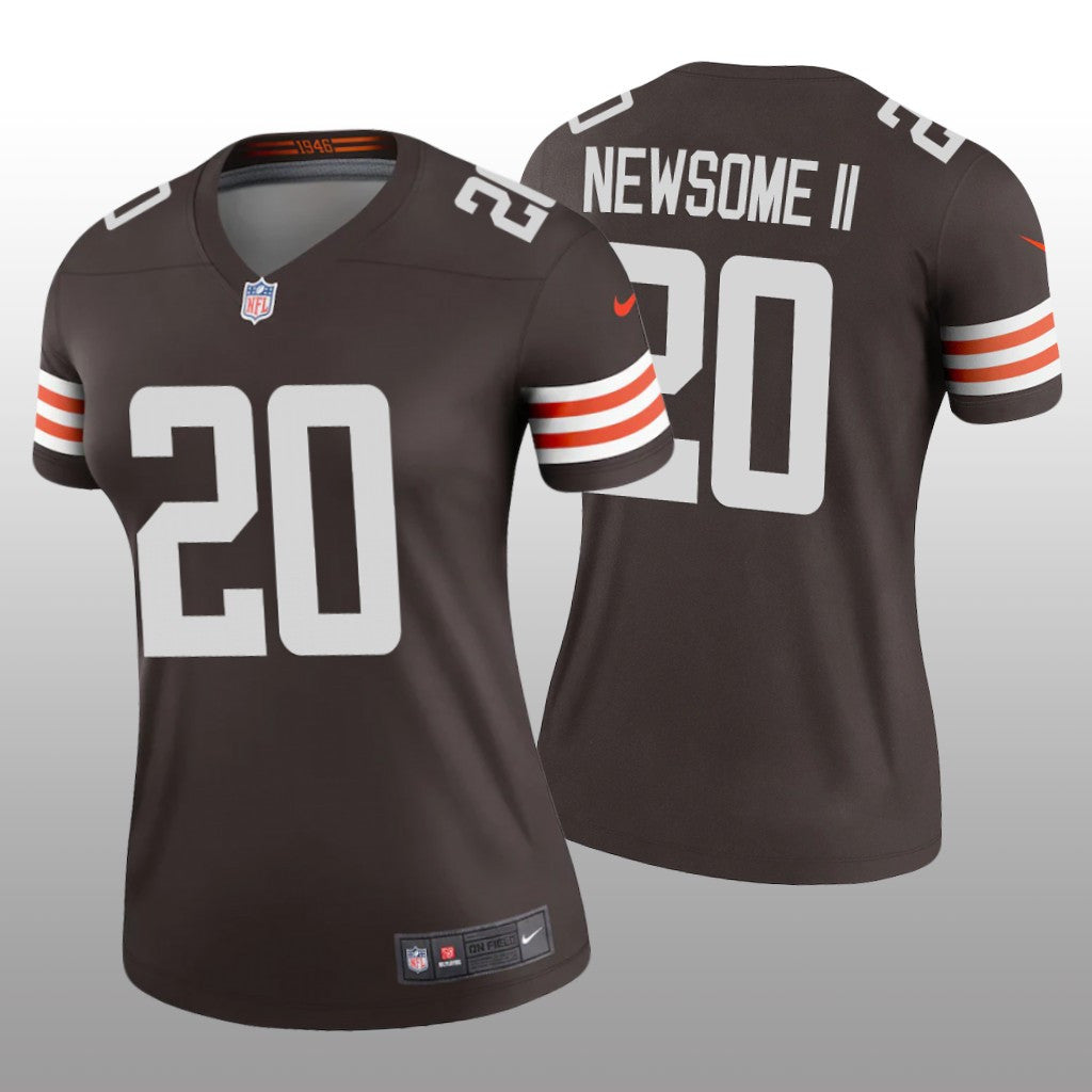 Cleveland Browns Greg Newsome II Brown Jersey Legend Women's