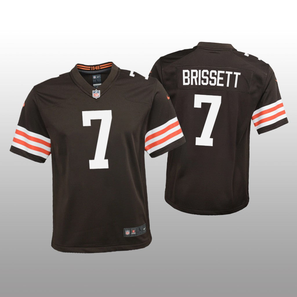 Cleveland Browns Jacoby Brissett Brown Jersey Game Youth