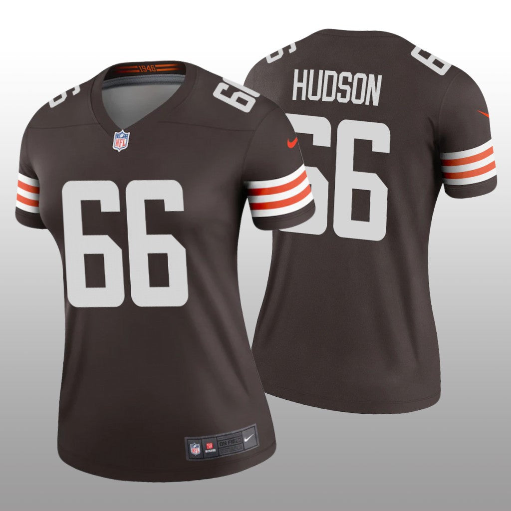 Cleveland Browns James Hudson Brown Jersey Legend Women's