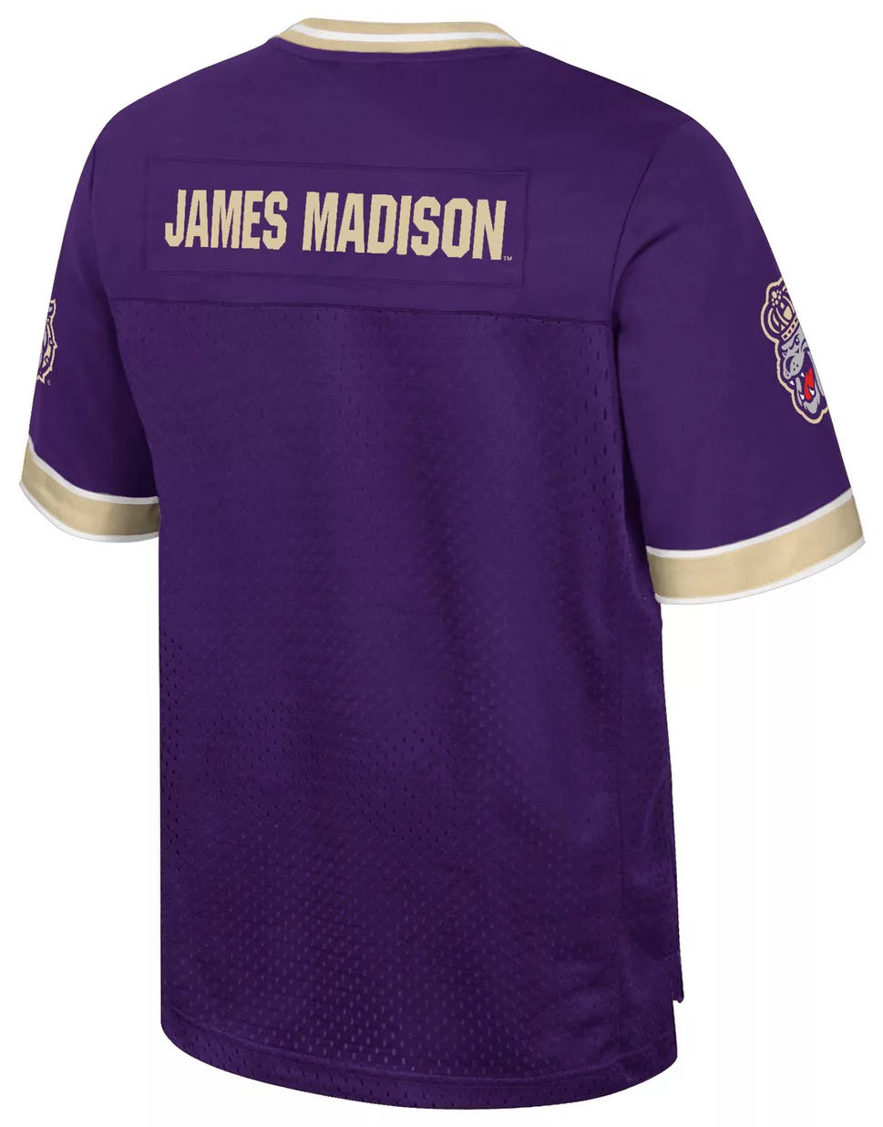 Colosseum Men's James Madison Dukes Purple Hits Football Jersey