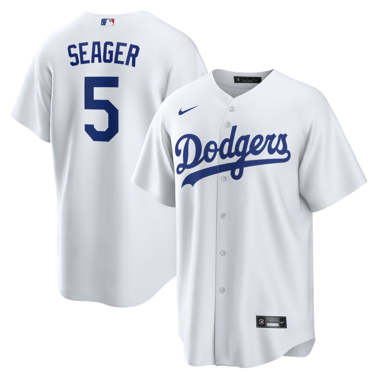 Corey Seager Los Angeles Dodgers Nike Home Replica Player Name Jersey White