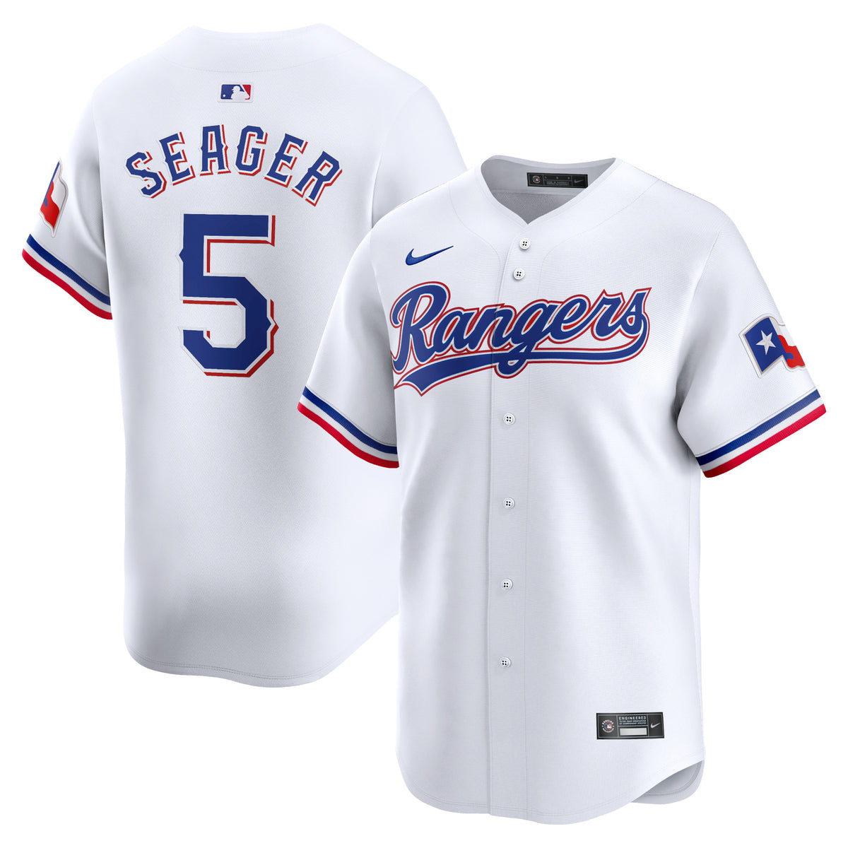 Corey Seager Texas Rangers Nike Home Limited Player Jersey White