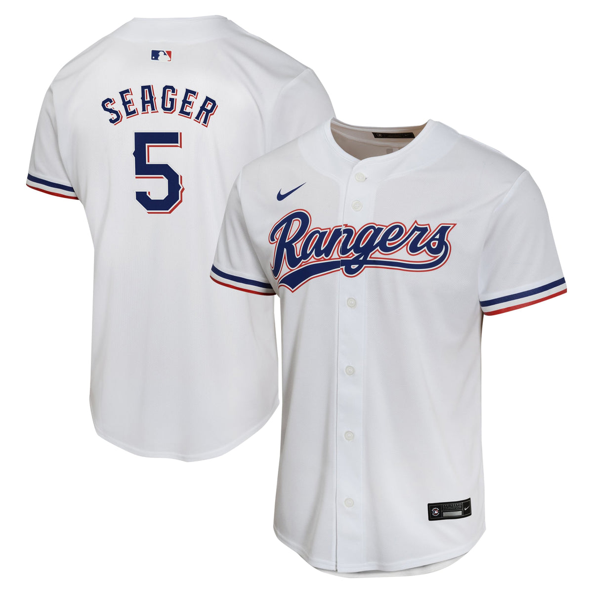Corey Seager Texas Rangers Nike Youth Home Game Player Jersey White