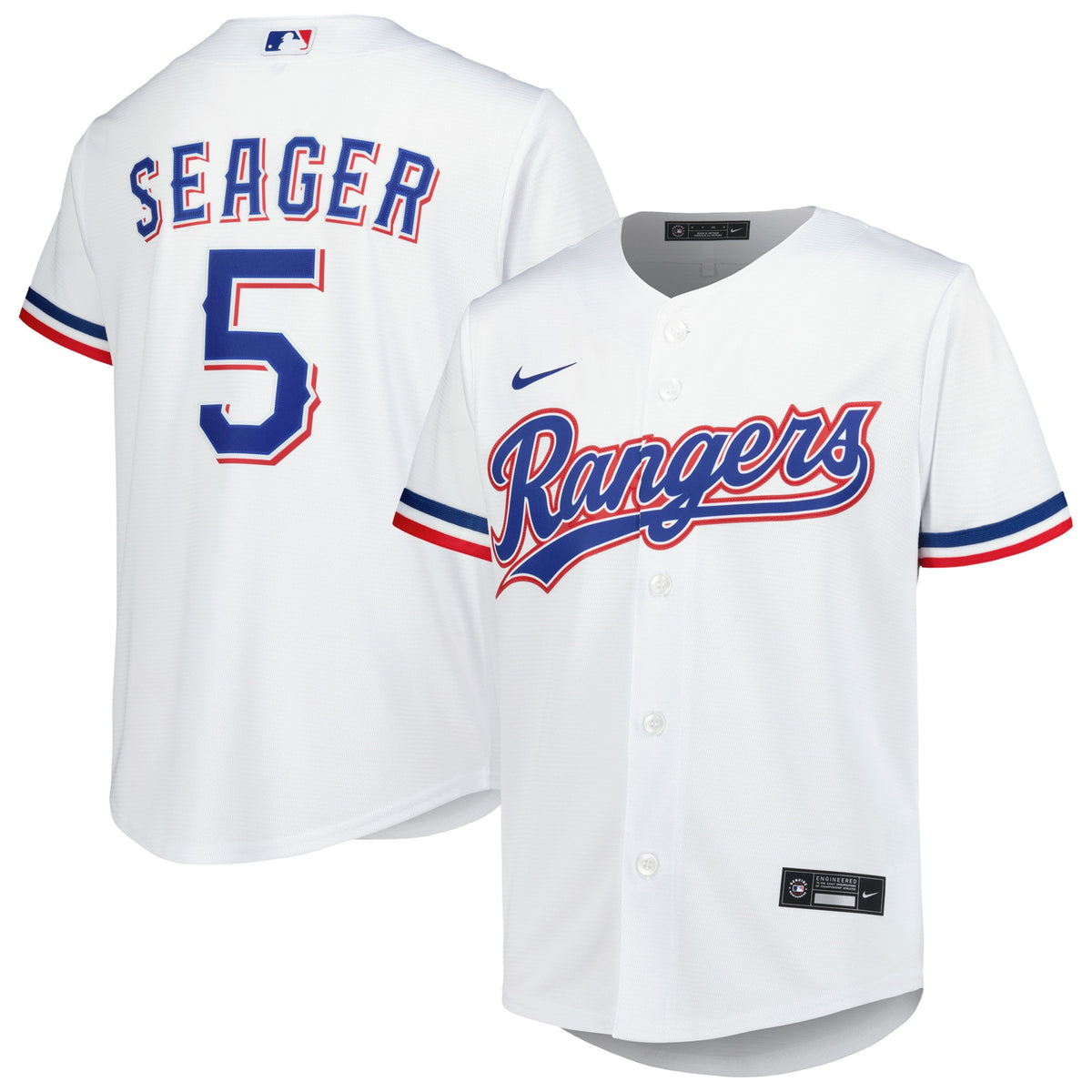 Corey Seager Texas Rangers Nike Youth Home Replica Player Jersey White