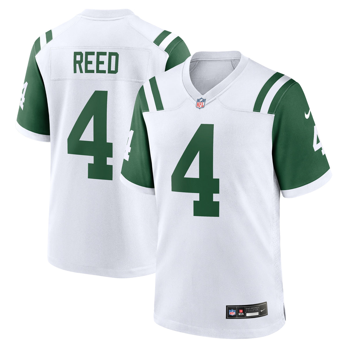 D.J. Reed New York Jets Nike Classic Alternate Game Jersey White