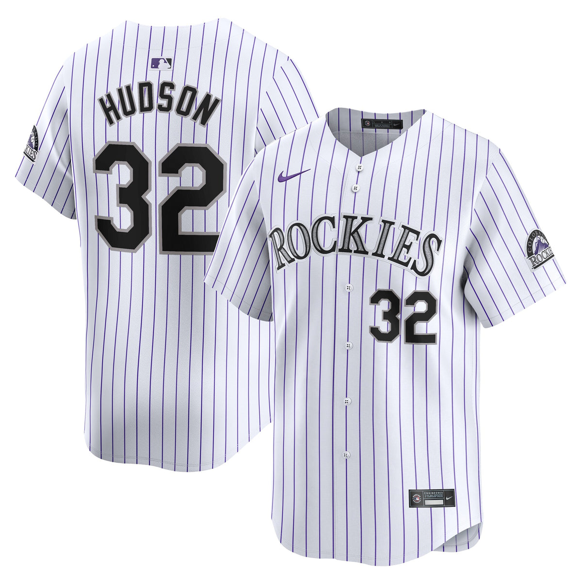 Dakota Hudson Colorado Rockies Nike Home Limited Player Jersey White