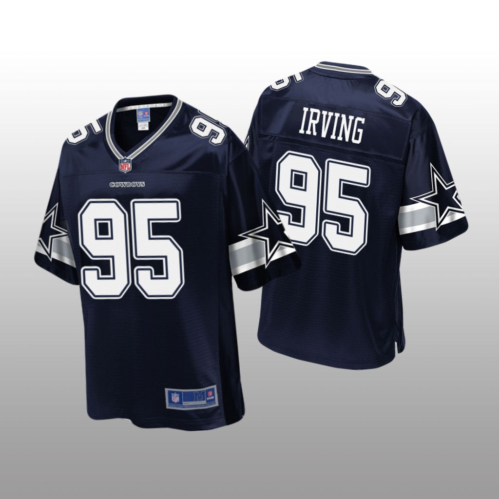 Dallas Cowboys #95 Navy David Irving Pro Line Jersey Youth