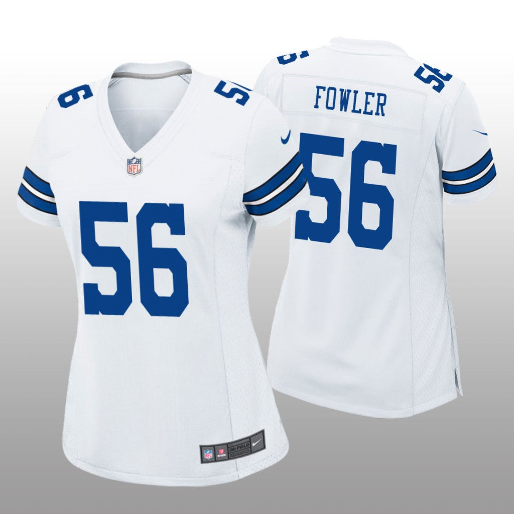 Dallas Cowboys Dante Fowler Jr. White Jersey Game Women's