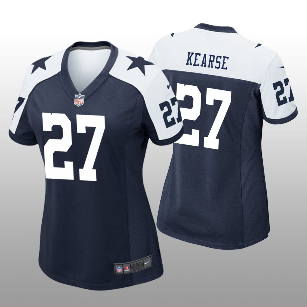 Dallas Cowboys Jayron Kearse Navy Jersey Alternate Game Women's