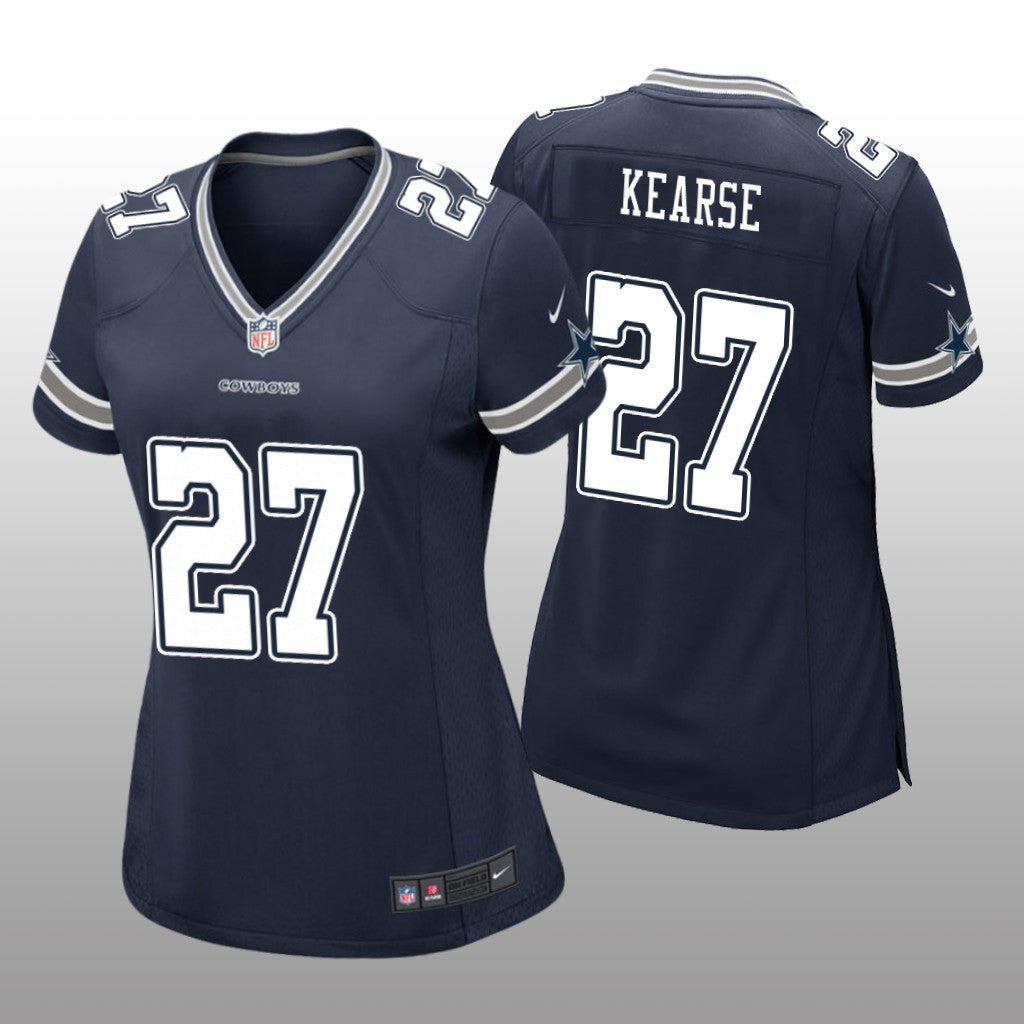 Dallas Cowboys Jayron Kearse Navy Jersey Game Women's