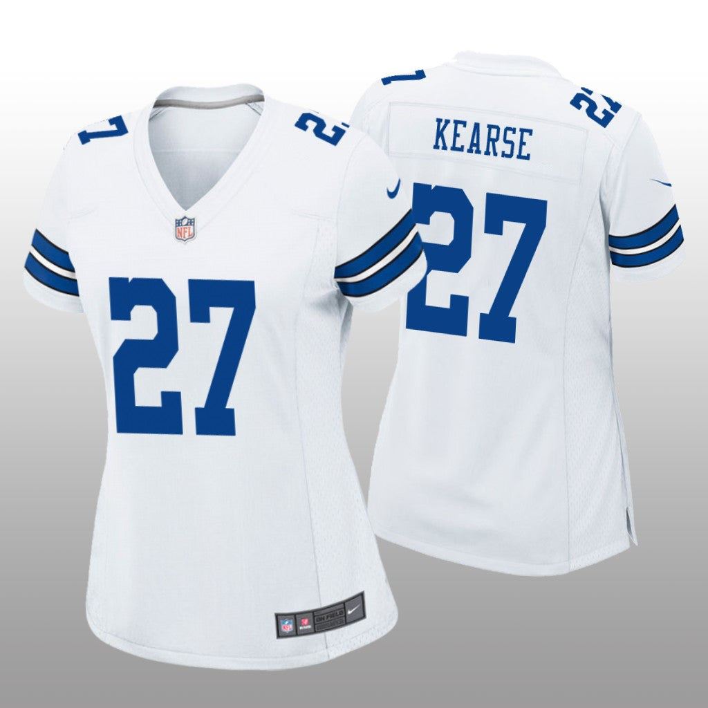 Dallas Cowboys Jayron Kearse White Jersey Game Women's