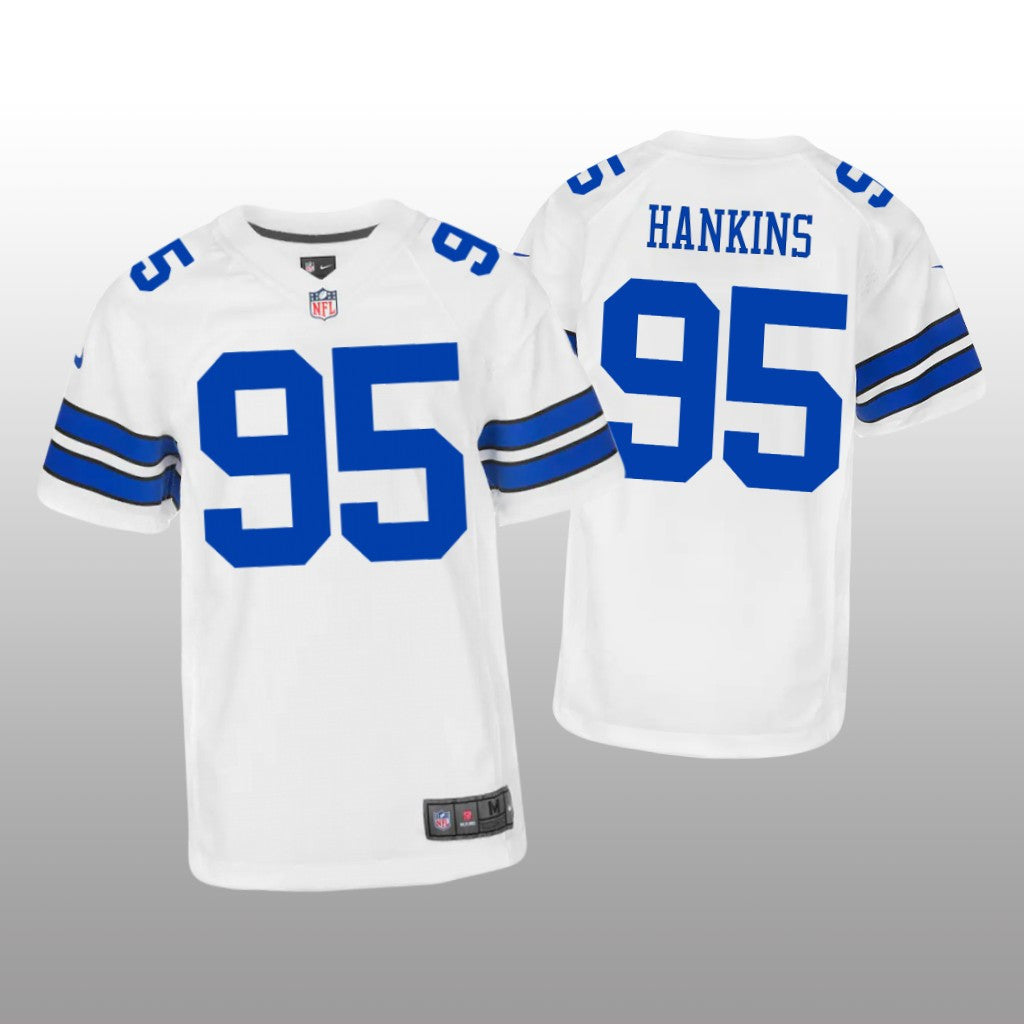Dallas Cowboys Johnathan Hankins White Jersey Game Youth