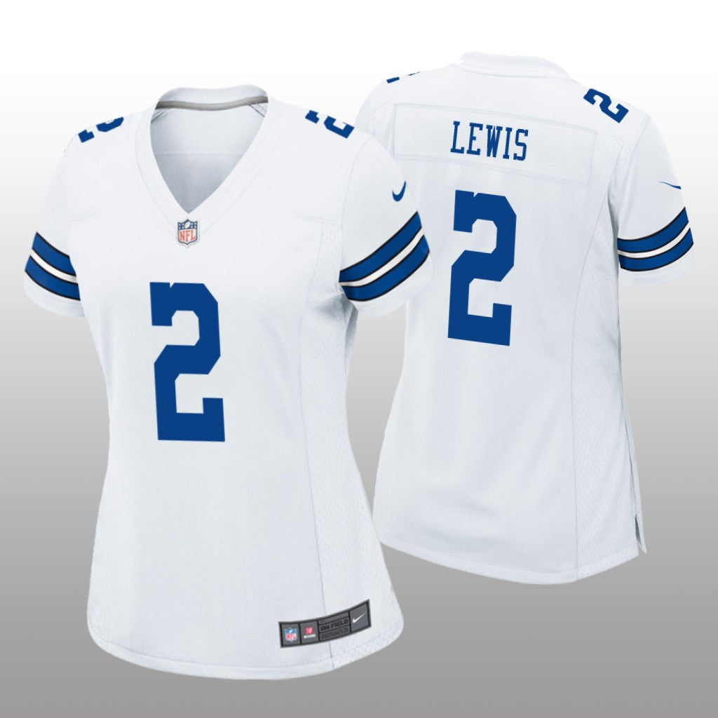 Dallas Cowboys Jourdan Lewis White Jersey Game Women's
