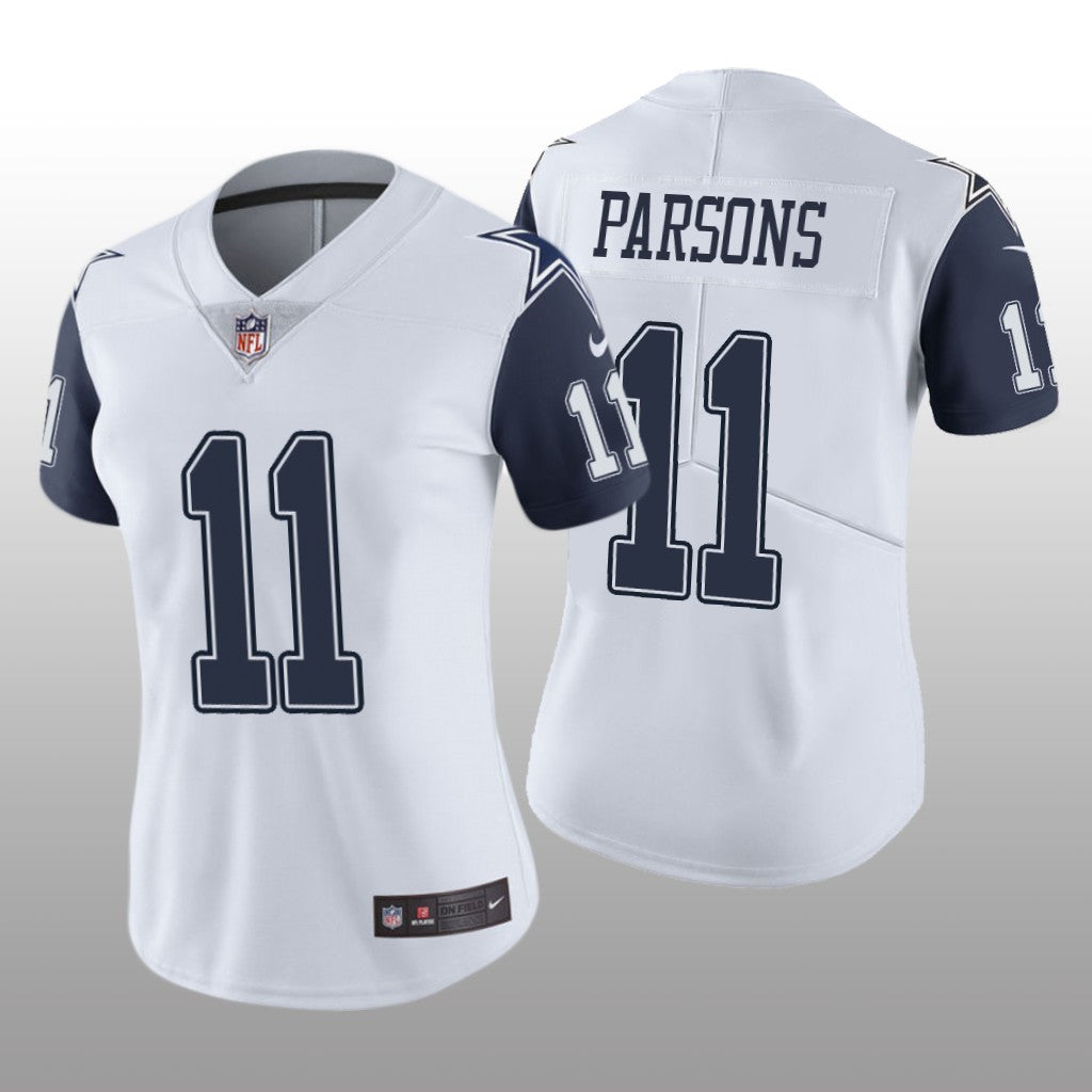 Dallas Cowboys Micah Parsons White Jersey Color Rush Limited Women's
