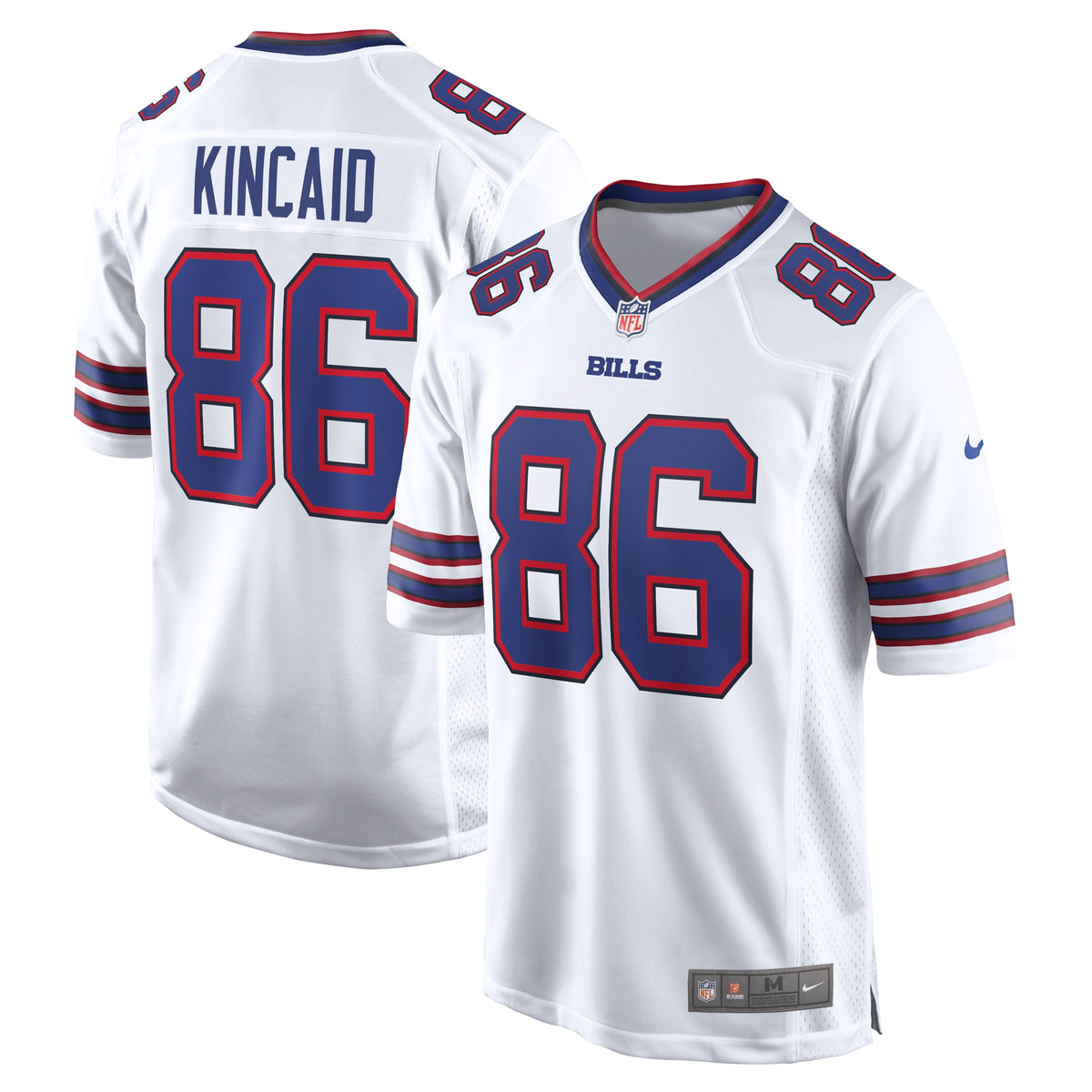 Dalton Kincaid Buffalo Bills Nike Game Jersey White