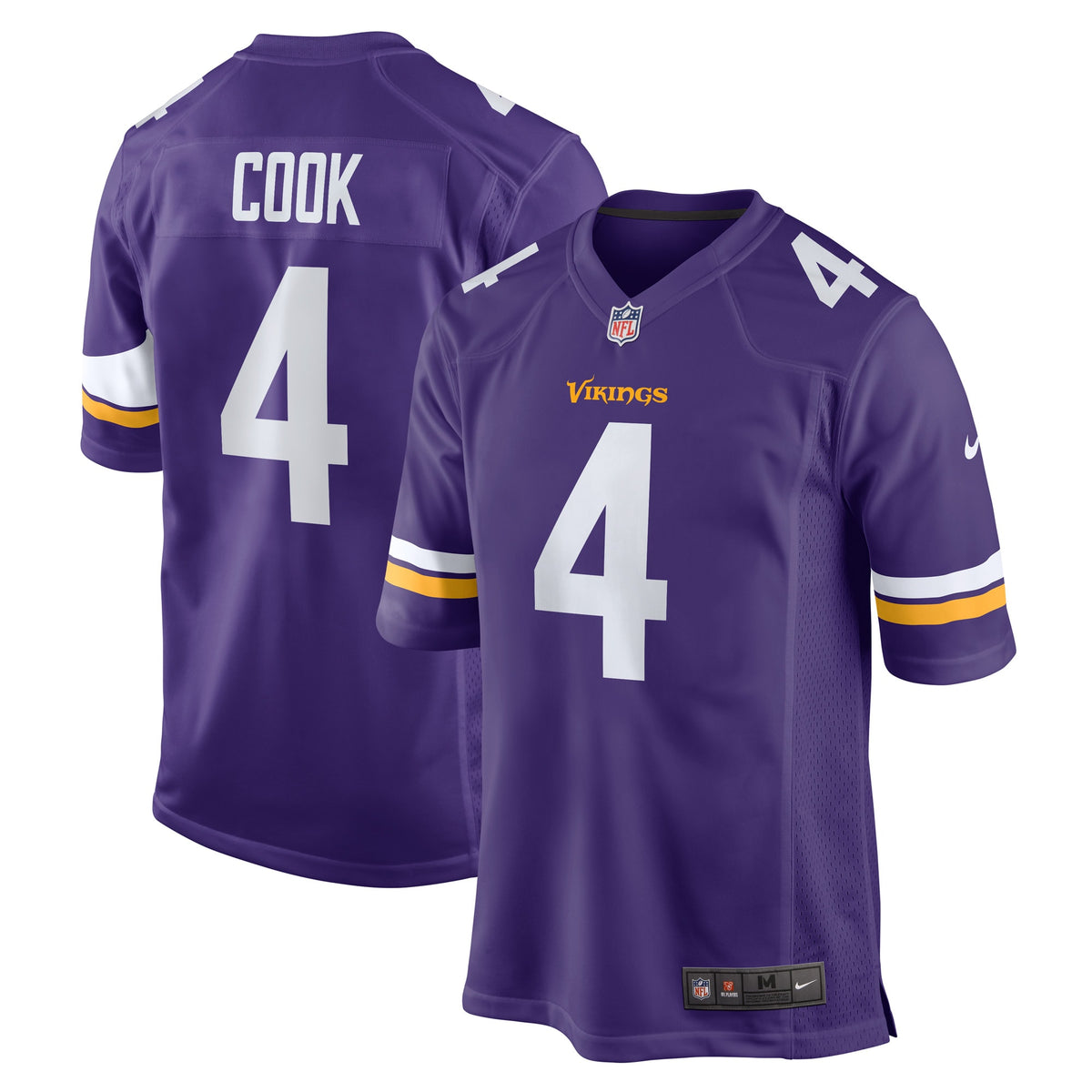 Dalvin Cook Minnesota Vikings Nike Game Jersey Purple