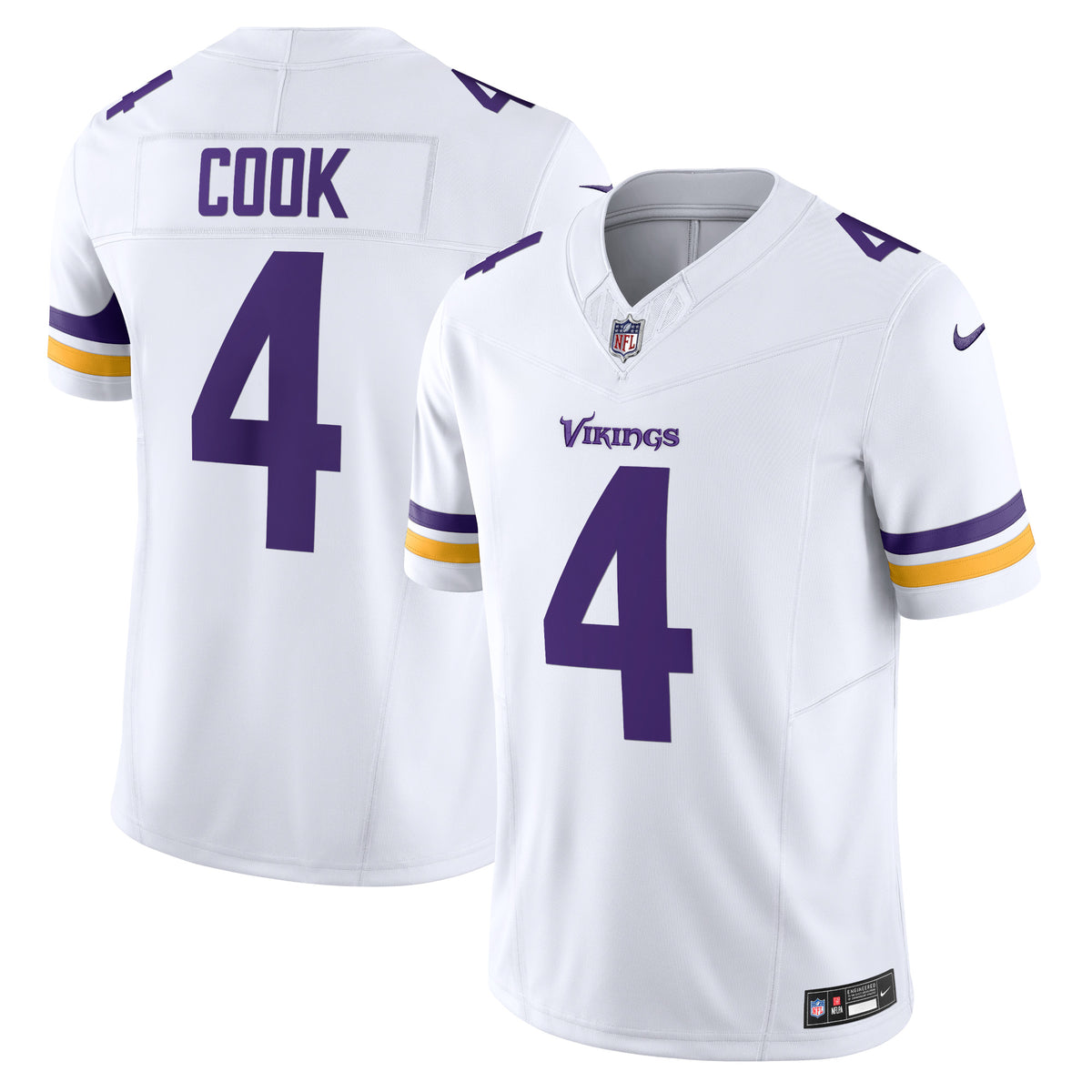 Dalvin Cook Minnesota Vikings Nike Vapor F.U.S.E. Limited Jersey White