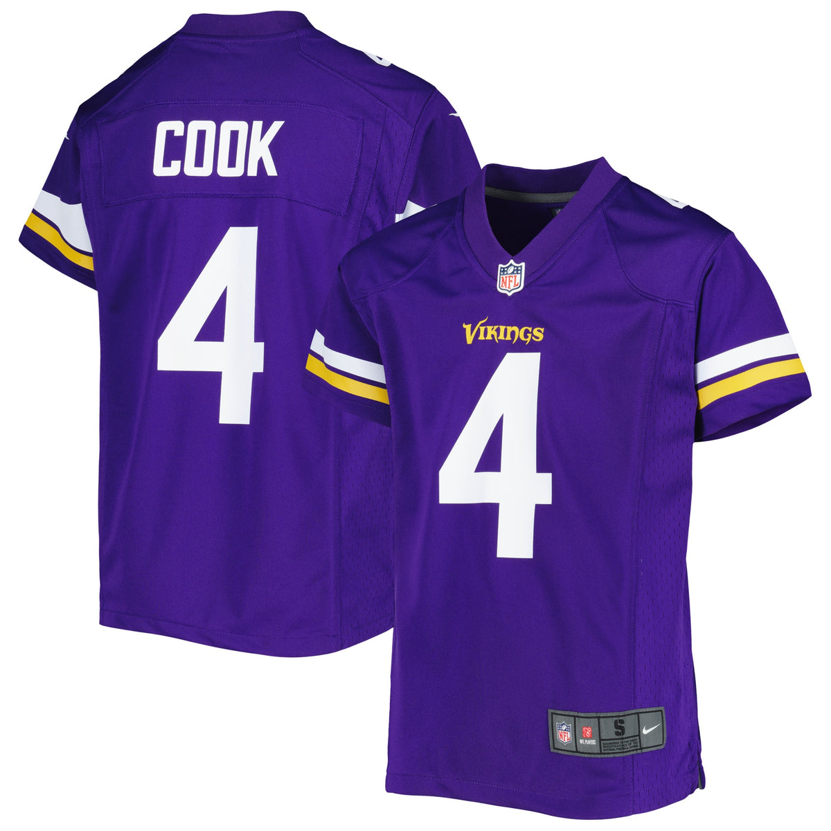 Dalvin Cook Minnesota Vikings Nike Youth Game Jersey Purple