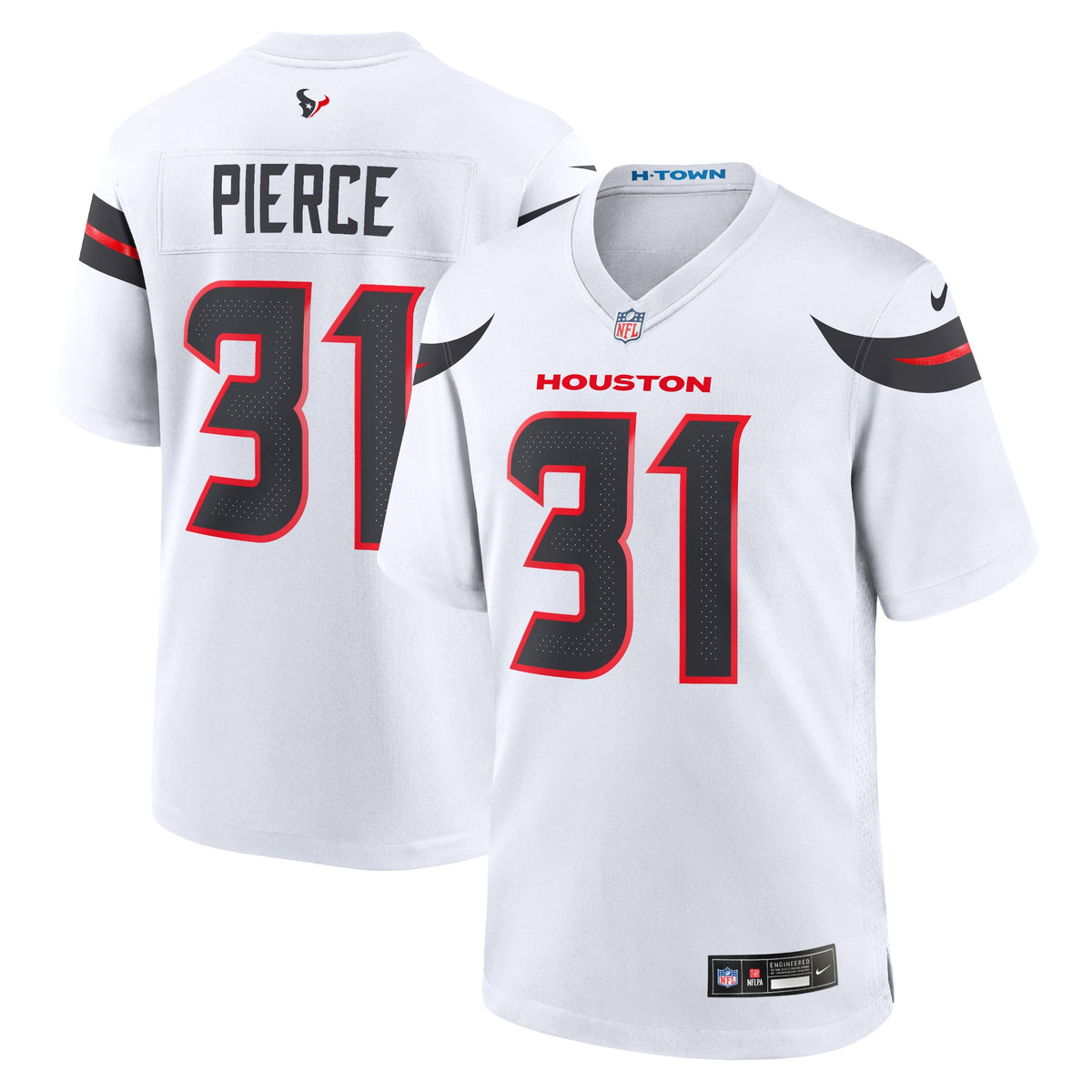 Dameon Pierce Houston Texans Nike Game Jersey White