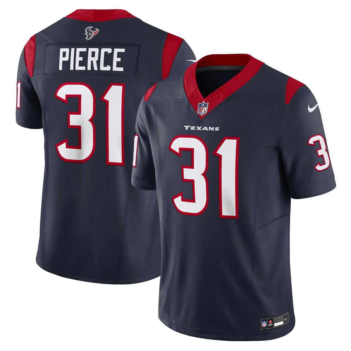 Dameon Pierce Houston Texans Nike Vapor F.U.S.E. Limited Jersey Navy