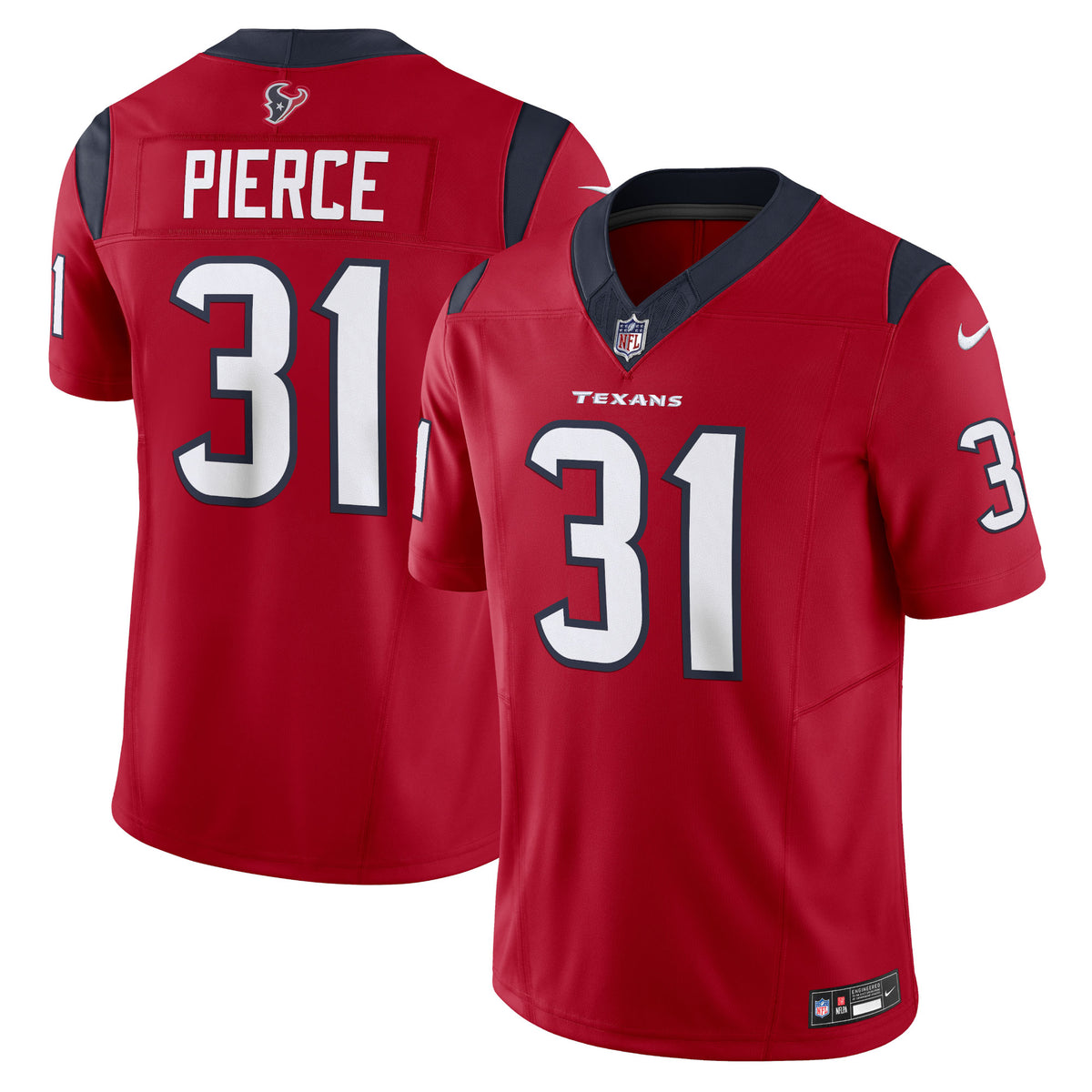 Dameon Pierce Houston Texans Nike Vapor F.U.S.E. Limited Jersey Red