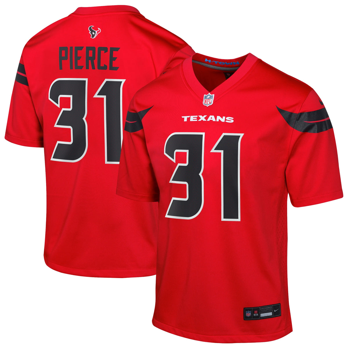 Dameon Pierce Houston Texans Nike Youth Alternate Game Jersey Red