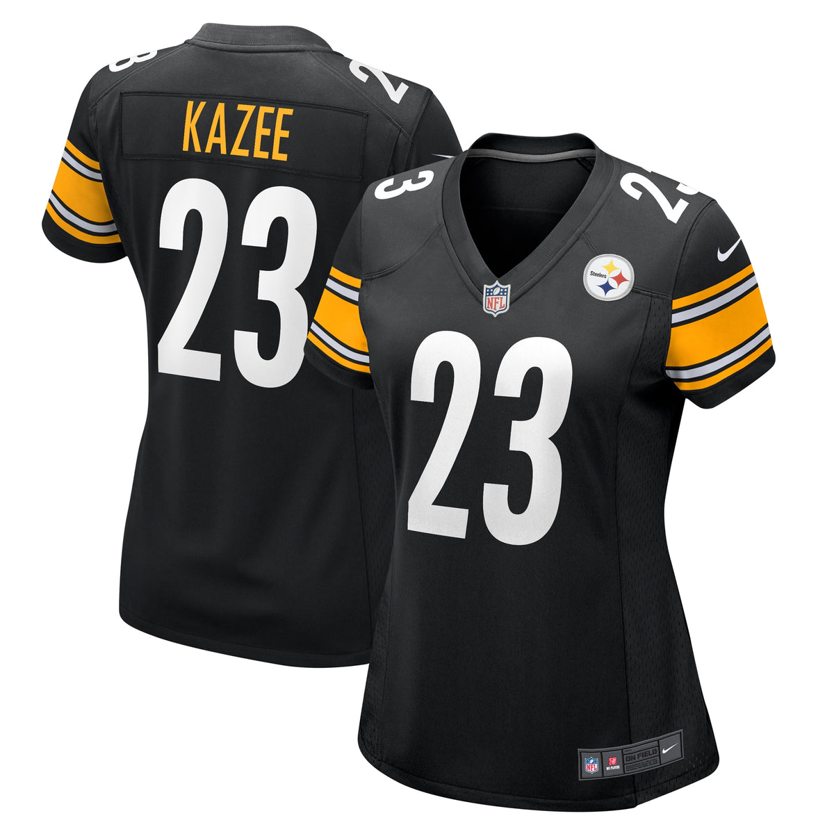 Damontae Kazee Pittsburgh Steelers Nike Women's Game Jersey Black