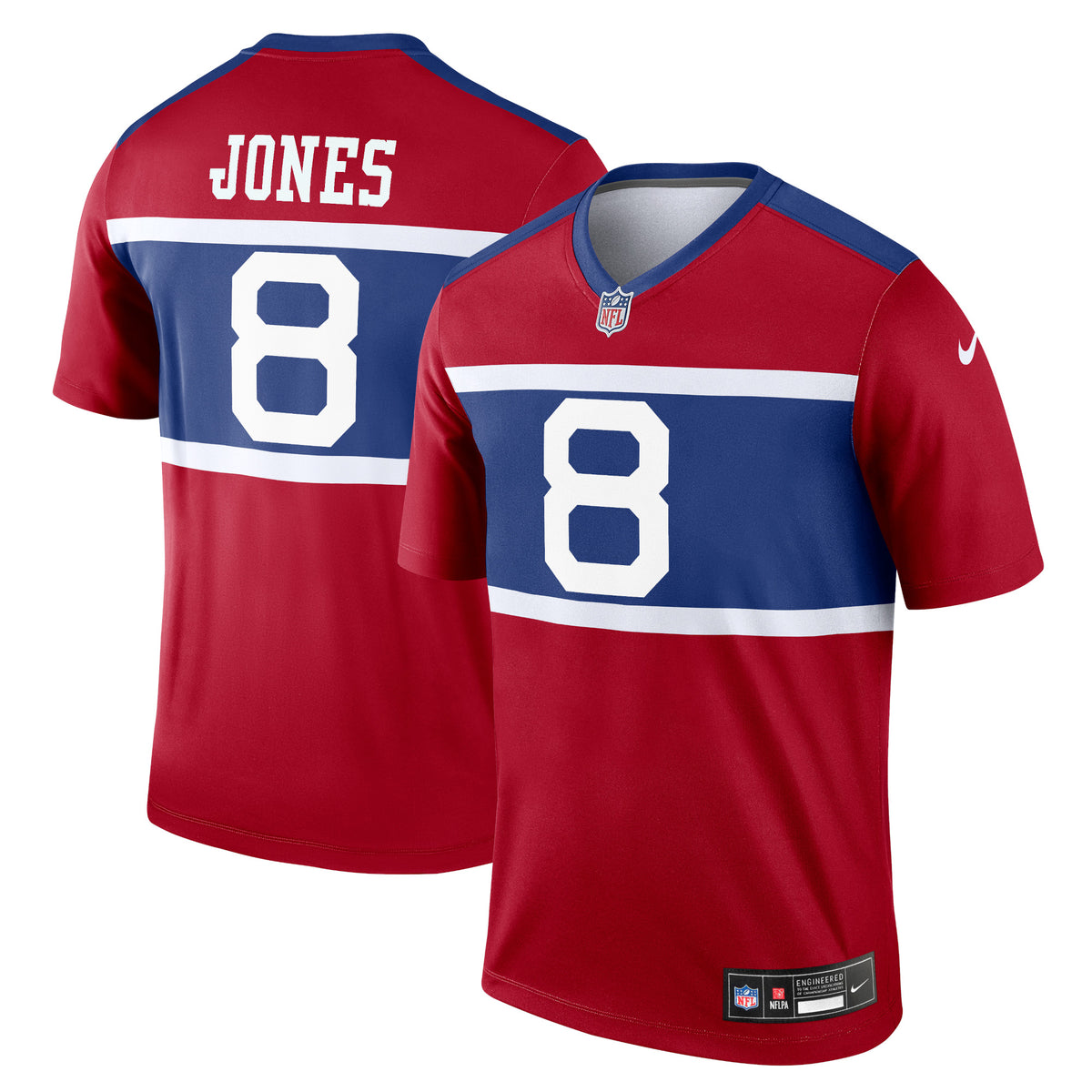 Daniel Jones New York Giants Nike Alternate Legend Player Jersey Century Red