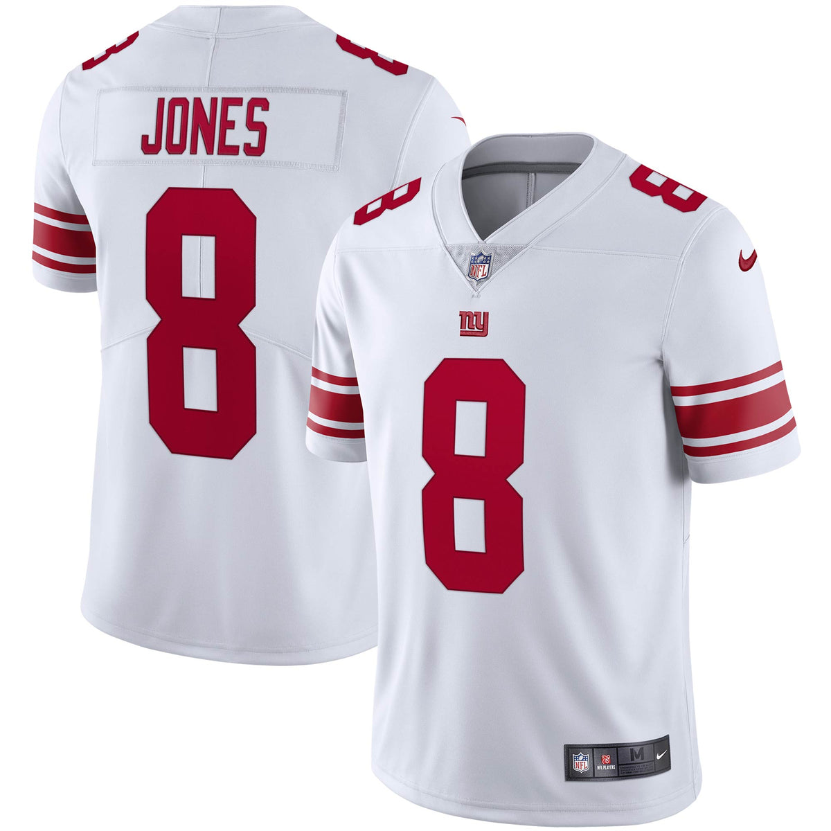 Daniel Jones New York Giants Nike Vapor Limited Jersey White