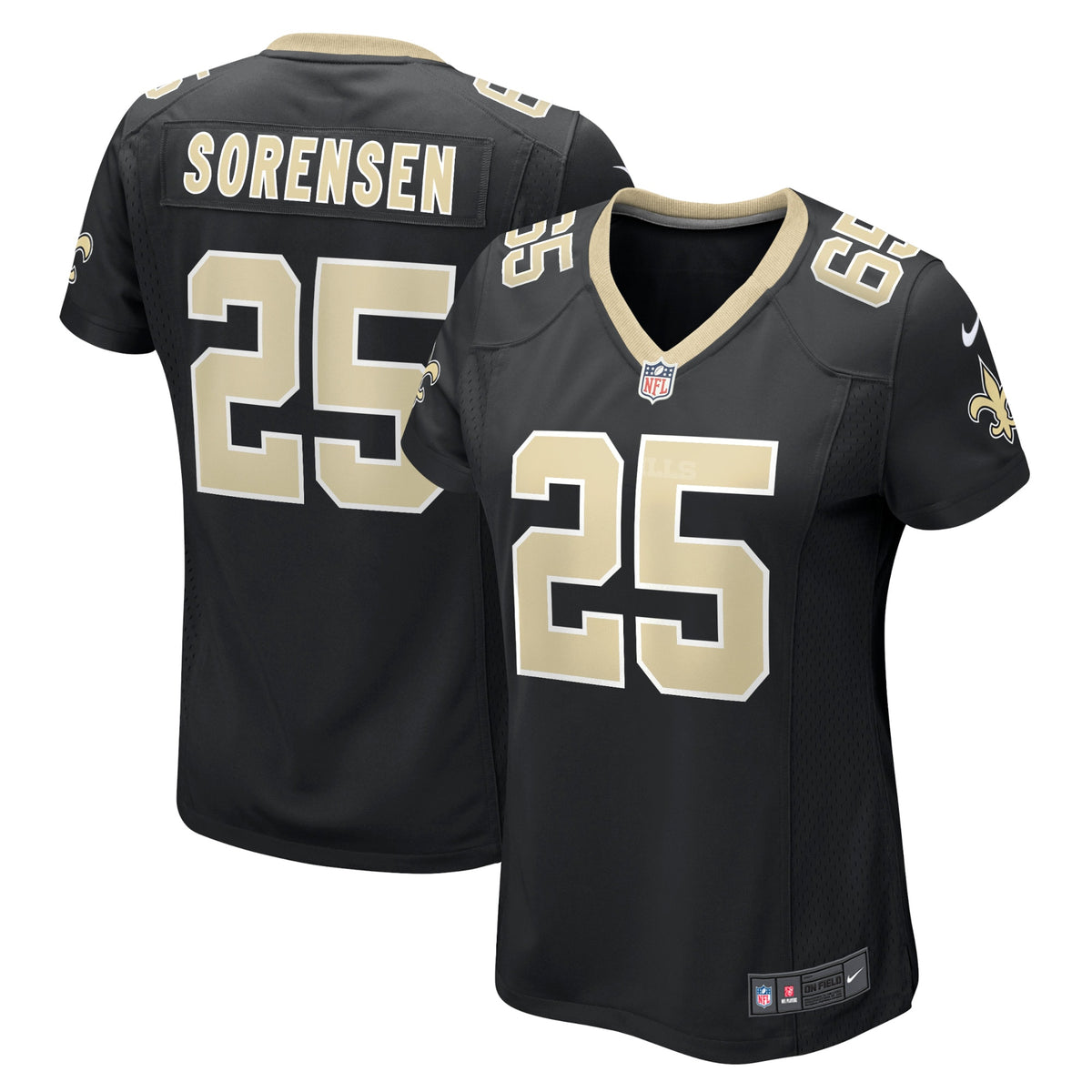 Daniel Sorensen New Orleans Saints Nike Women's Game Player Jersey Black