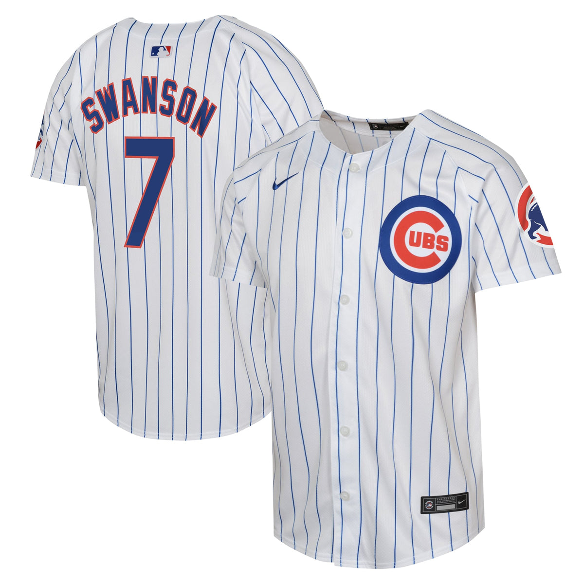 Dansby Swanson Chicago Cubs Youth Limited Player Jersey White