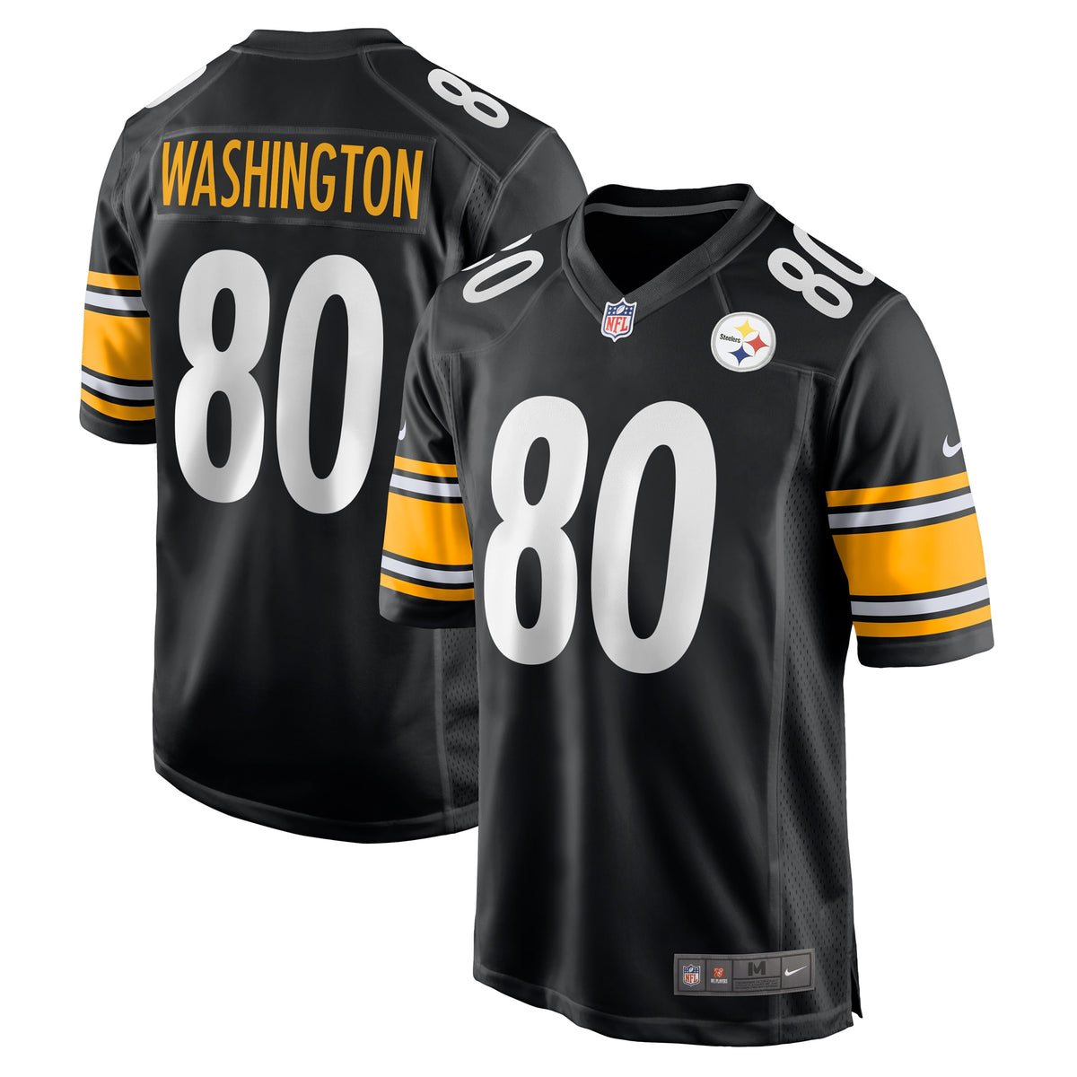 Darnell Washington Pittsburgh Steelers Nike 2023 NFL Draft Pick Game Jersey Black