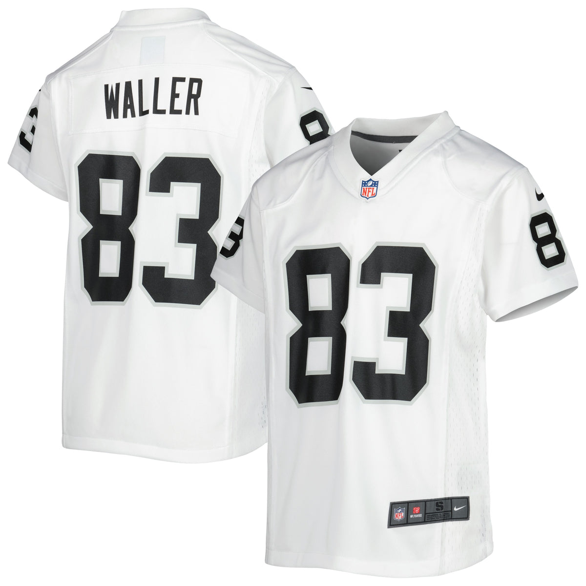Darren Waller Las Vegas Raiders Nike Youth Game Jersey White